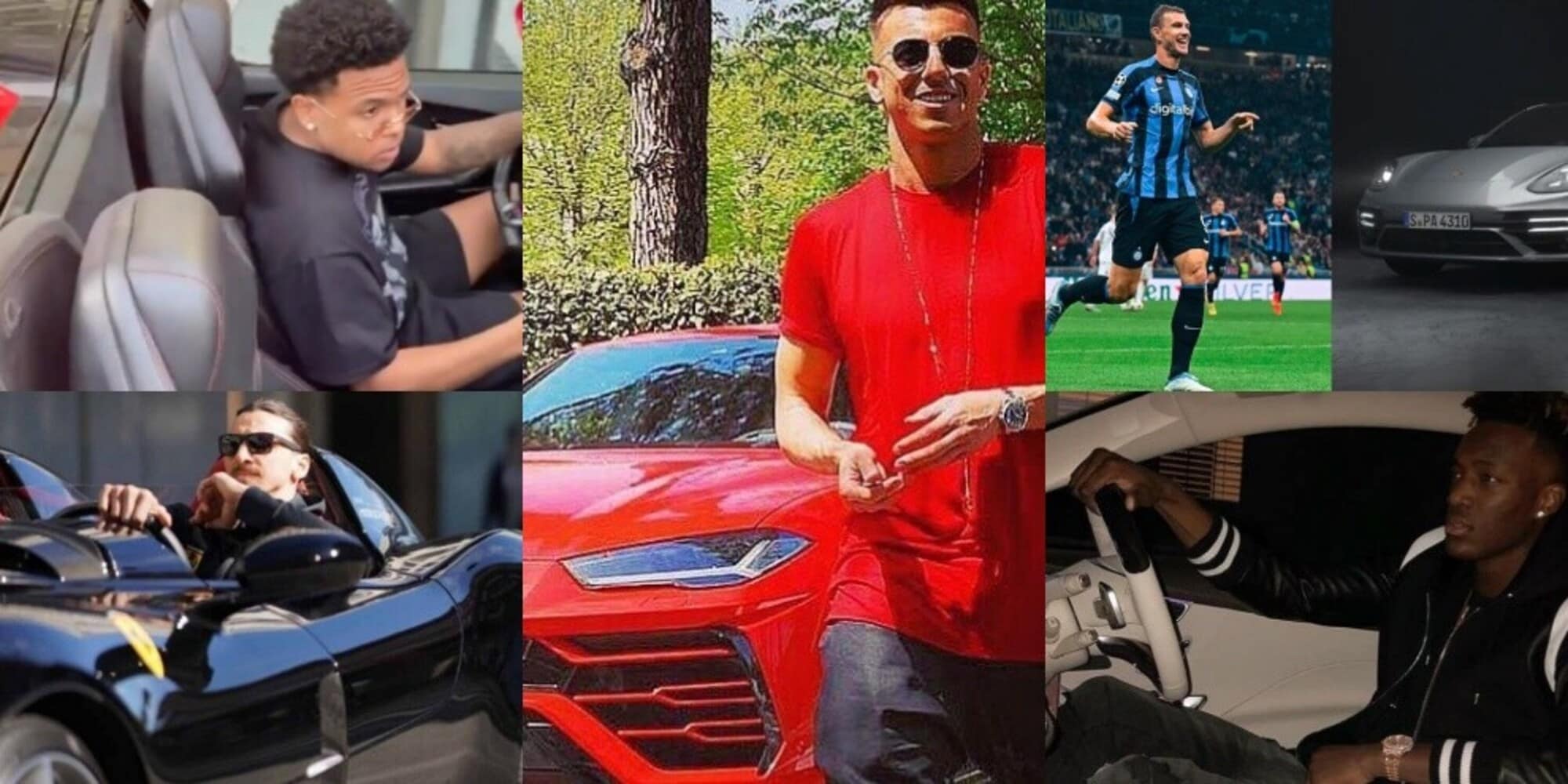 Le supercar dei calciatori di Serie A, tra Ferrari e Lamborghini