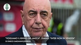 "Abbiamo chiesto il rinvio del match". Zhang: "Non vendo l'Inter"