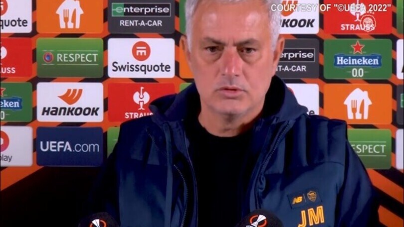 Mourinho: "Abraham? Importante gol, ma più importante la prestazione"