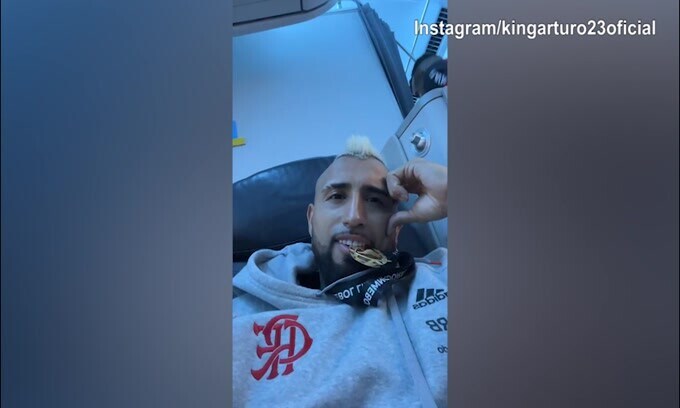 Coppa Libertadores, trionfa il Flamengo: Vidal festeggia in aereo