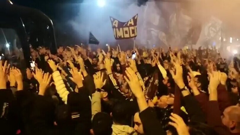 Salerno pazza di gioia dopo la vittoria contro la Lazio