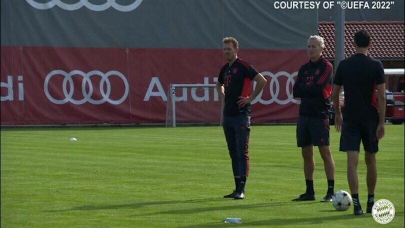 Verso Bayern Monaco-Inter: la rifinitura dei bavaresi