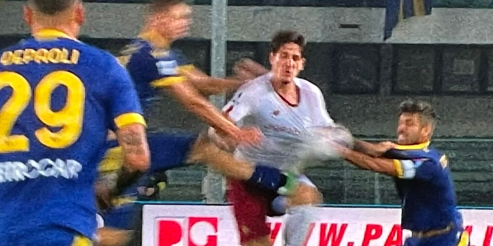 Verona-Roma, intervento horror di Dawidowicz su Zaniolo