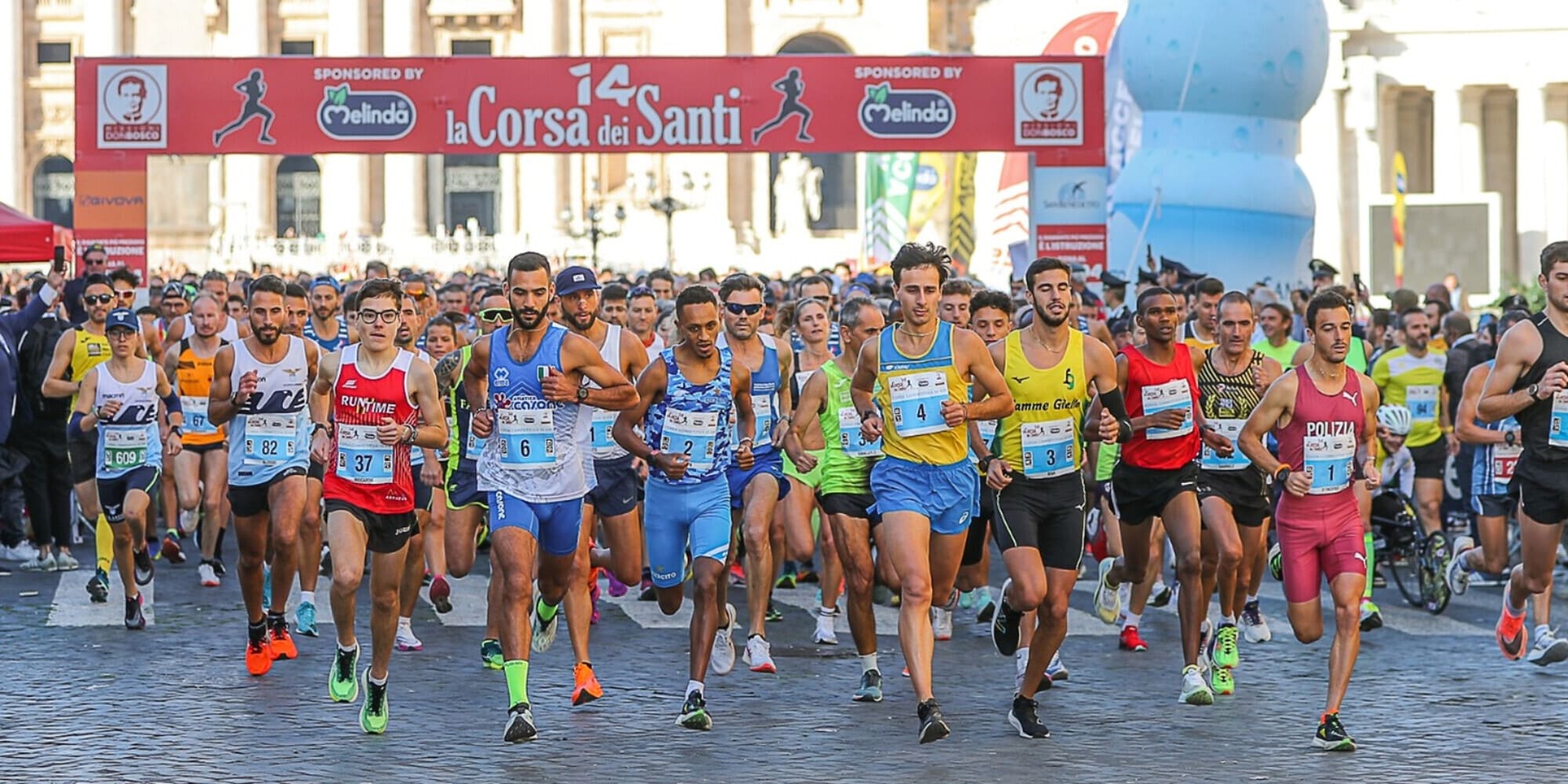 In 2400 a La Corsa dei Santi a Roma, c'era anche Marcell Jacobs