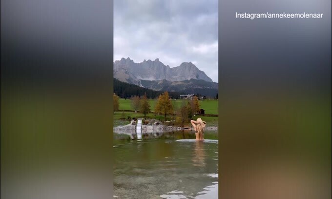 De Ligt in viaggio e la sua Annekee si rilassa: un video... ghiacciato!