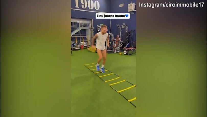 Lazio, per Immobile è "Nu juorno buono"