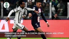 Champions: la Juve va in Europa League. Il Milan vola agli ottavi