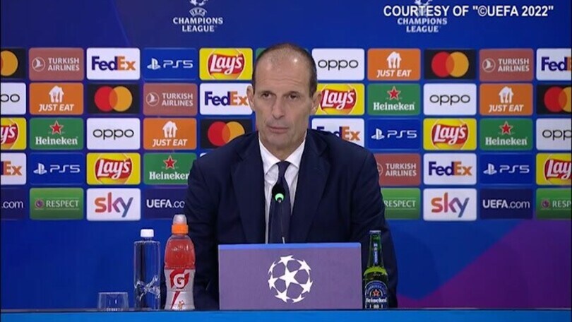 Allegri: "Dobbiamo essere solo arrabbiati”