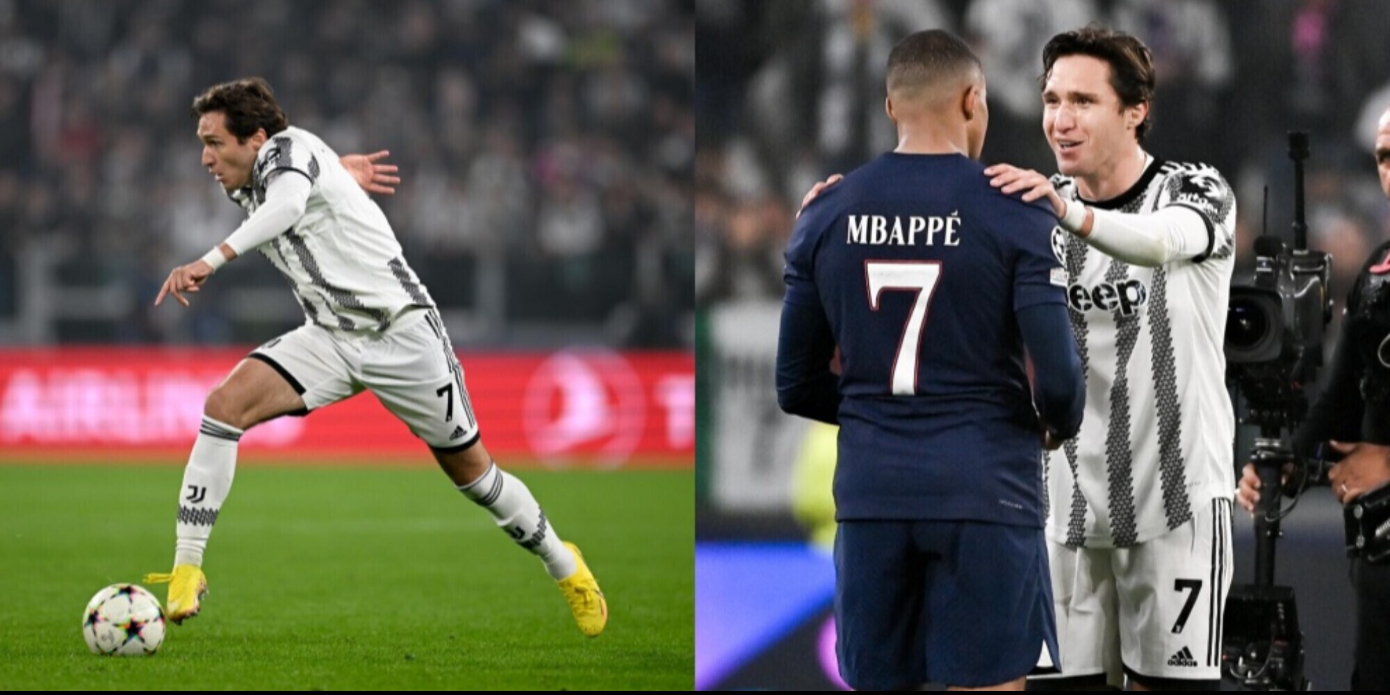 Chiesa, gioia Juve: dal messaggio social al gesto di Mbappé