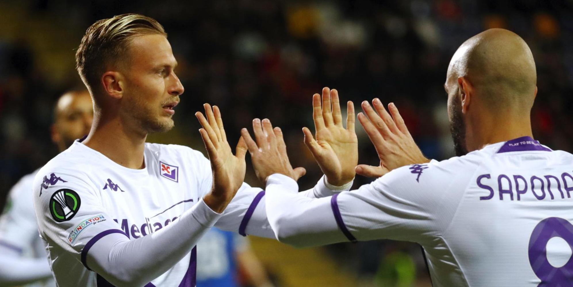 Riga-Fiorentina 0-3: Italiano vince ma finisce secondo, ci sono i playoff