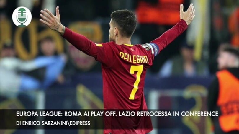 Europa League: la Roma va ai play off. La Lazio retrocede in Conference
