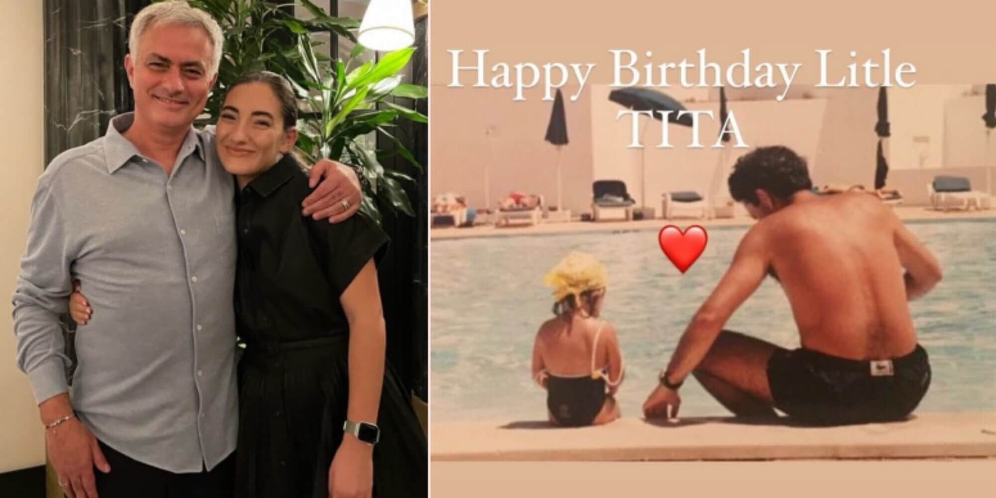 Mourinho, gli emozionanti auguri alla sua "Tita"
