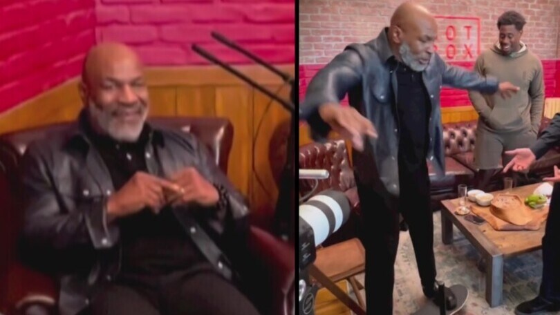 Tyson ma che fai? Il pugile cade dallo skate e si salva all’ultimo
