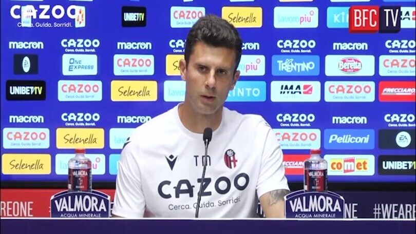 Bologna, Thiago Motta risponde ma poi...si dimentica la domanda!
