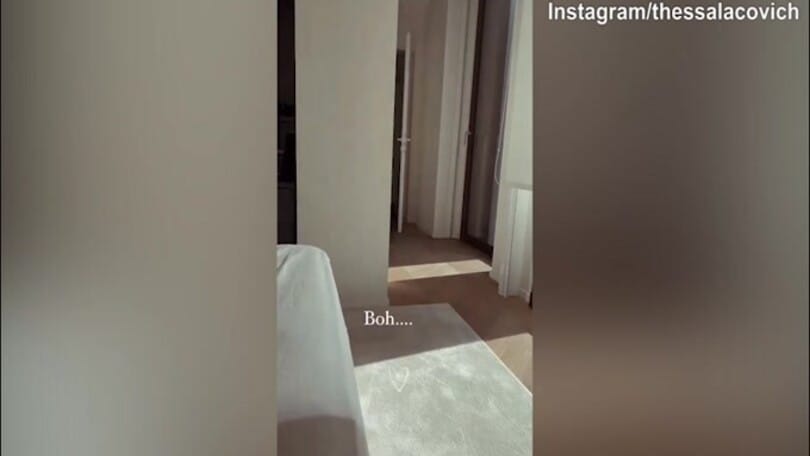 Thessa Lacovich ed il cane...impazzito!
