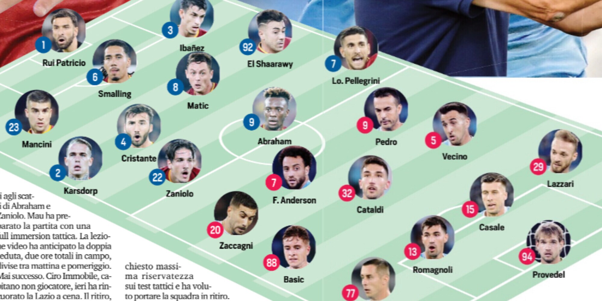 Serie A, il derby accende la Capitale. Sfida Juventus-Inter