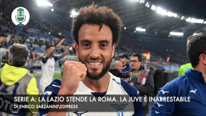 Serie A: la Lazio stende la Roma. La Juventus non si ferma più