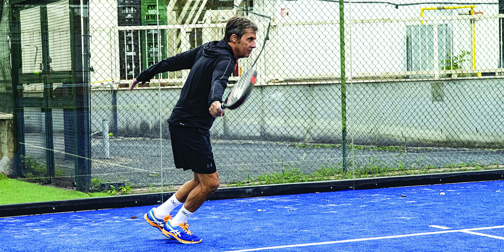 Barbarossa e l'amore per il padel: "È un gioco tattico, strategico e geometrico"