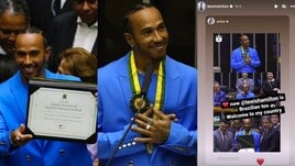 Hamilton, da cavaliere inglese a cittadino brasiliano: che cerimonia a Brasilia!