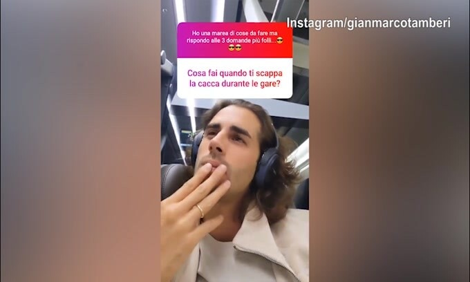 Domande folli per Tamberi, lui risponde a tutto: "Ecco cosa faccio.."