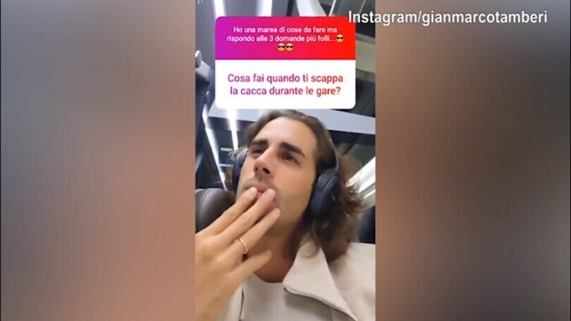 Domande folli per Tamberi, lui risponde a tutto: "Ecco cosa faccio.."