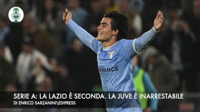 Serie A: la Lazio è seconda. La Juventus è inarrestabile