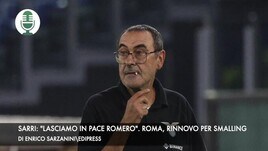 Sarri: "Lasciamo in pace Romero". Roma, rinnovo per Smalling