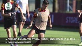 Roma, Mourinho riabbraccia Dybala. Napoli, Anguissa fino al 2025