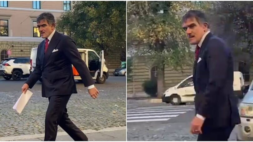 Totti contro Ilary, l'avvocato Conte arriva in tribunale