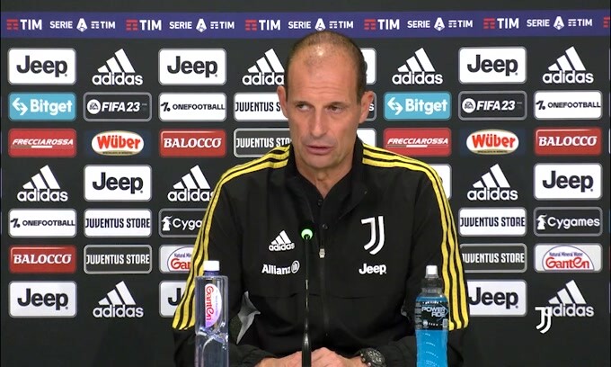 Allegri: "Vlahovic non sta bene, Chiesa c'è"