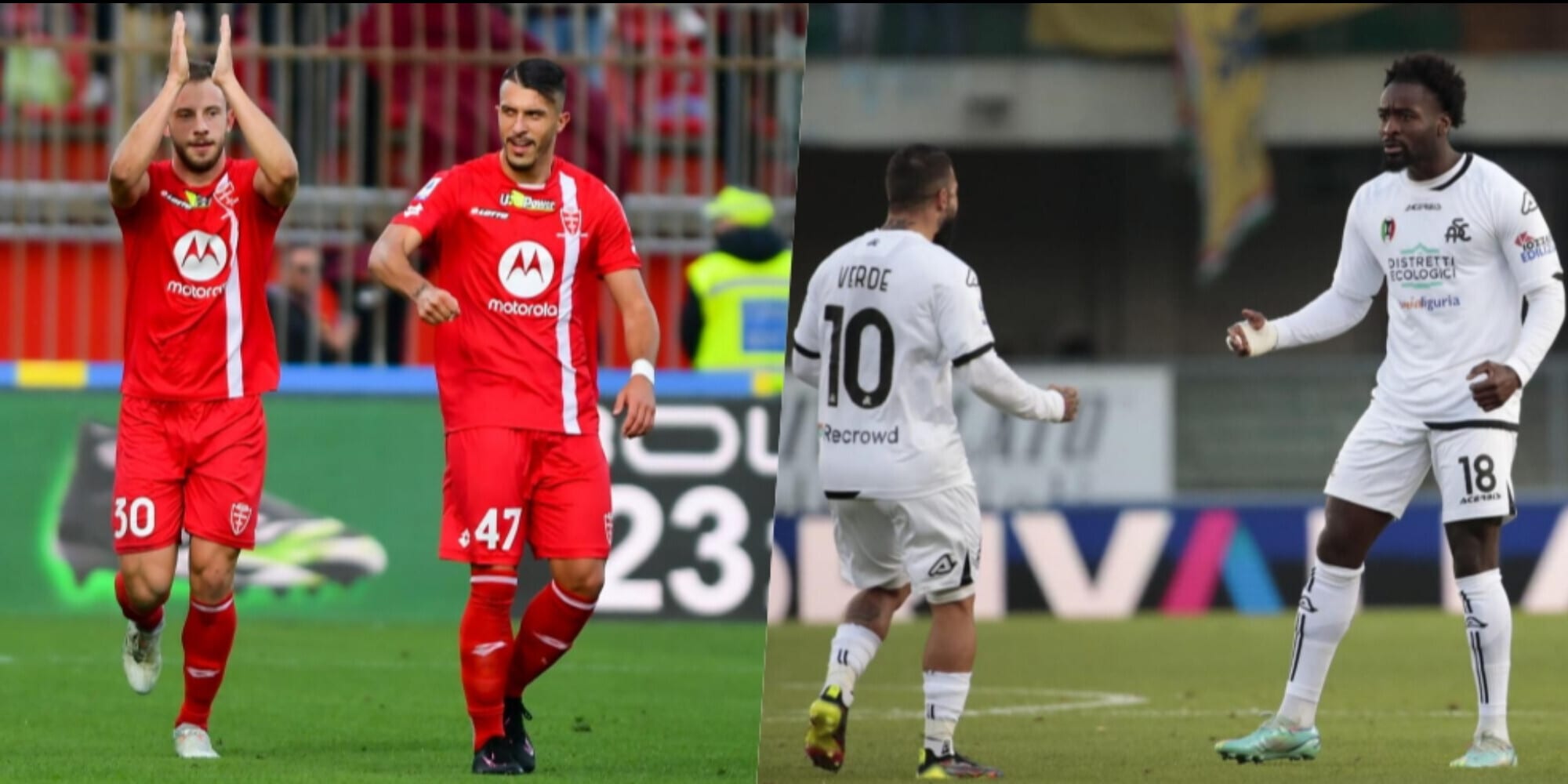 Serie A, Monza a valanga sulla Salernitana. Nzola trascina lo Spezia: Verona ko