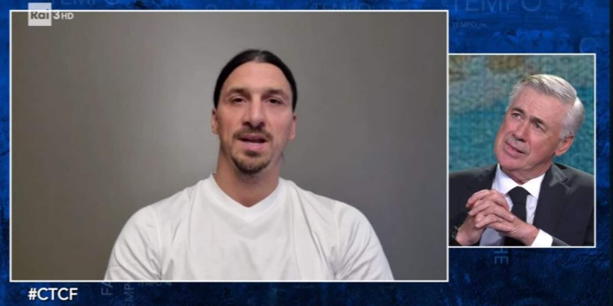 Ancelotti, lacrime e commozione per Ibra: "Non ti presto più i soldi"