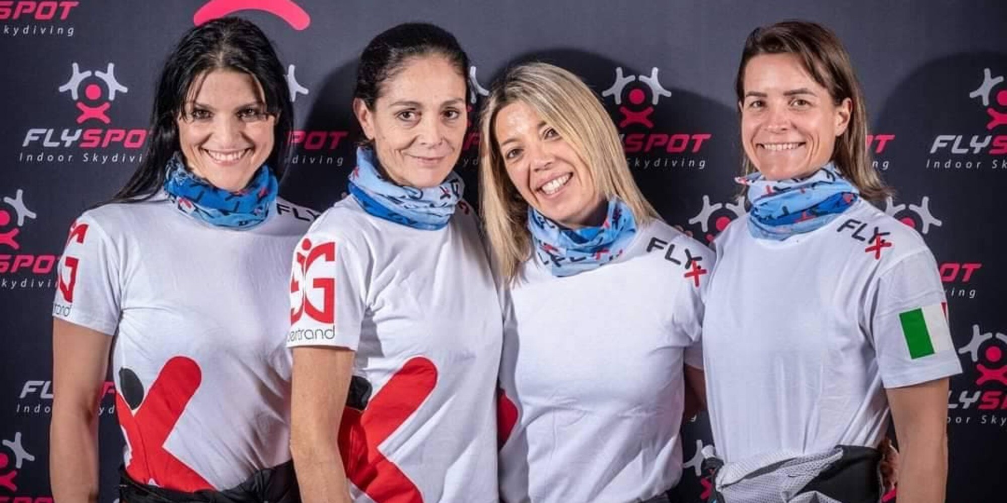 Campionati italiani di indoorskydiving: il podio azzurro che si tinge di rosa