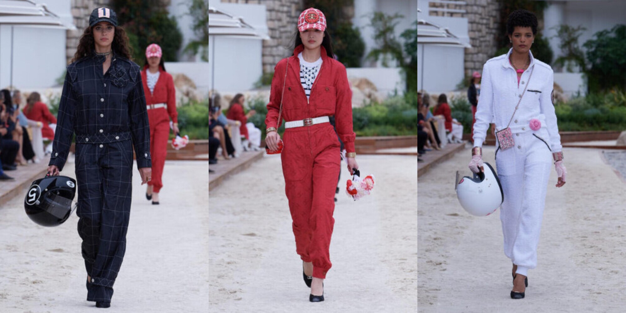 Anche una tuta da pilota può essere alla moda, parola di Chanel!