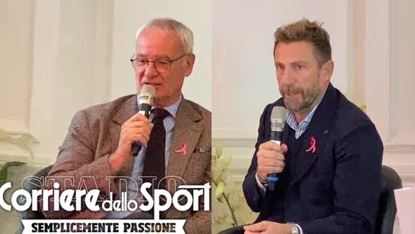 Ranieri e Di Francesco: "La Roma sempre nel cuore"