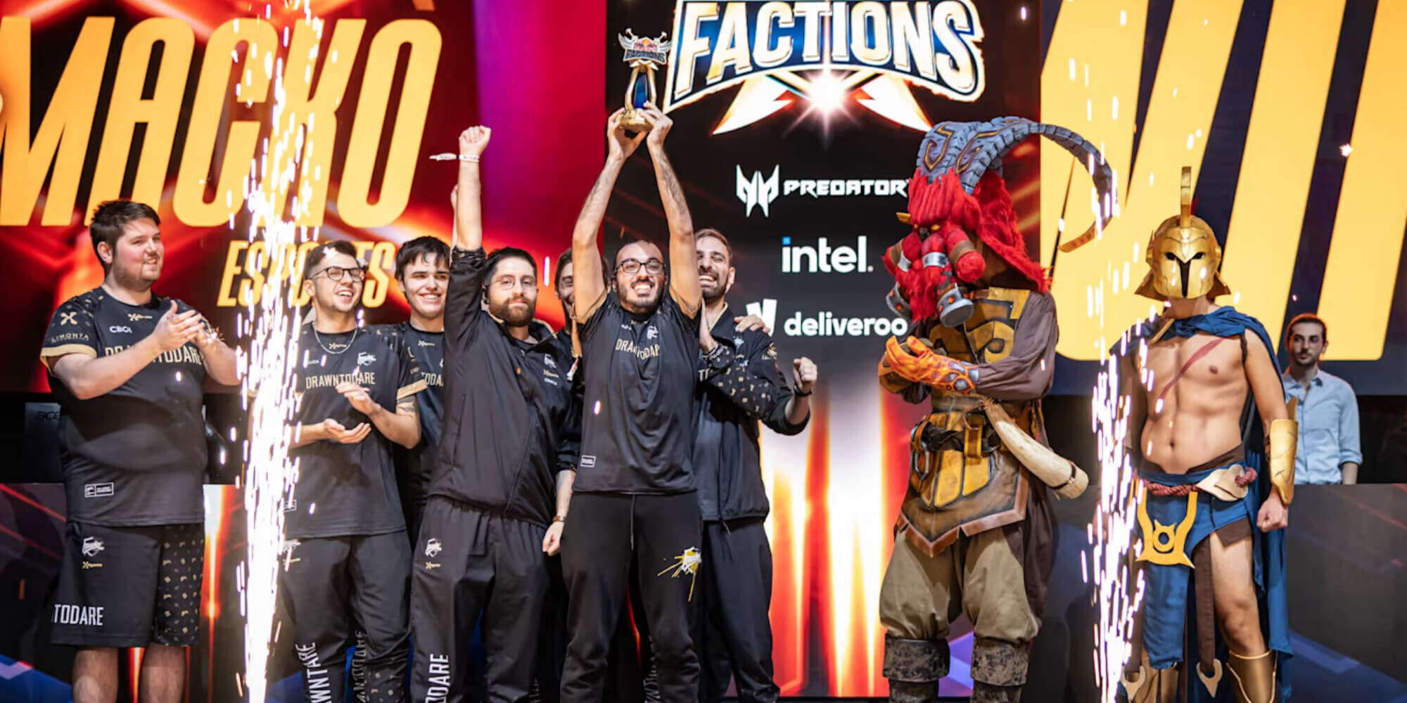 Macko, intervista ai campioni del Red Bull Factions