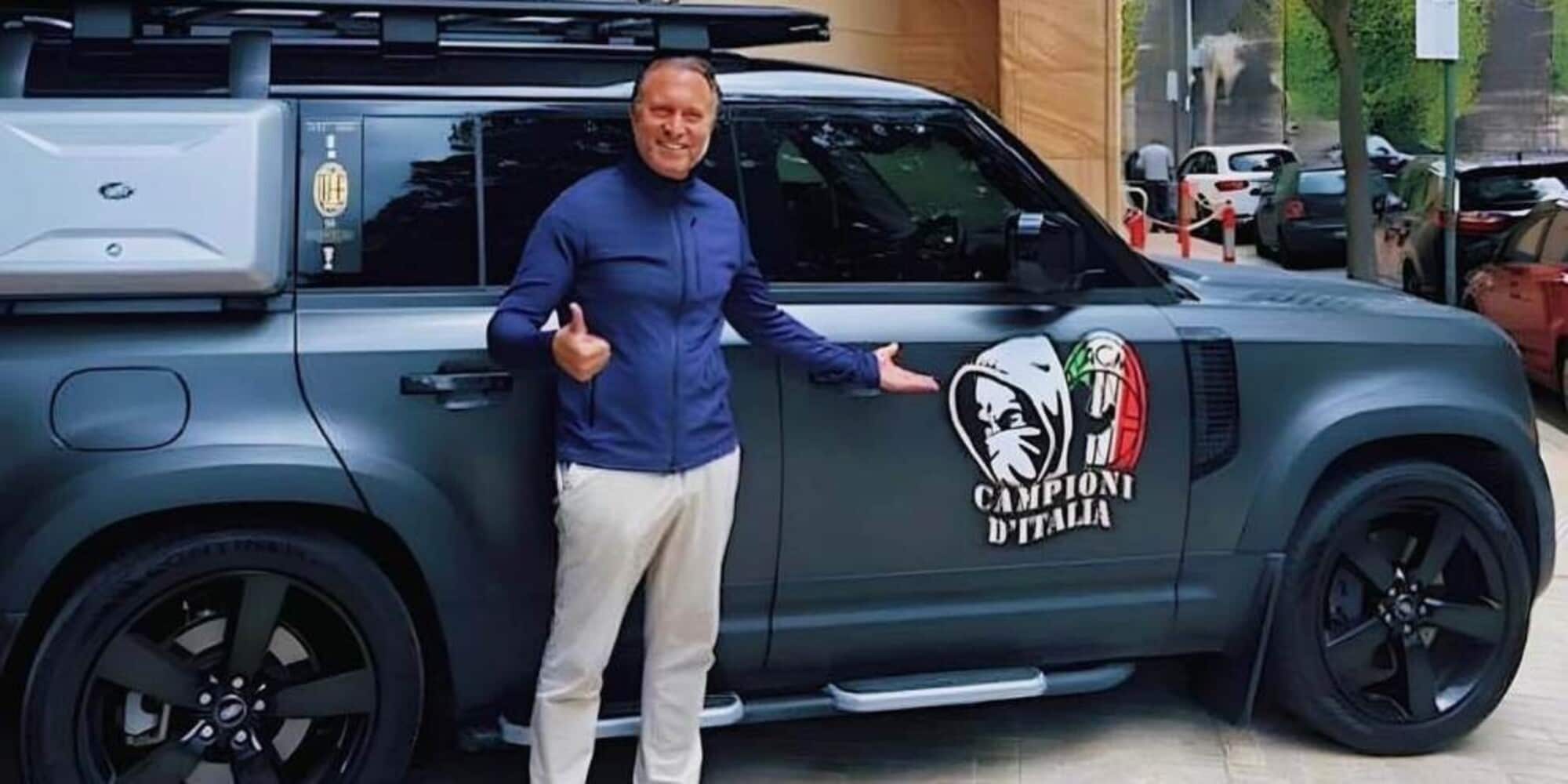 Milan, sorpresa per Gerry Cardinale: a Sidney torva un SUV con la scritta “Campioni d'Italia”