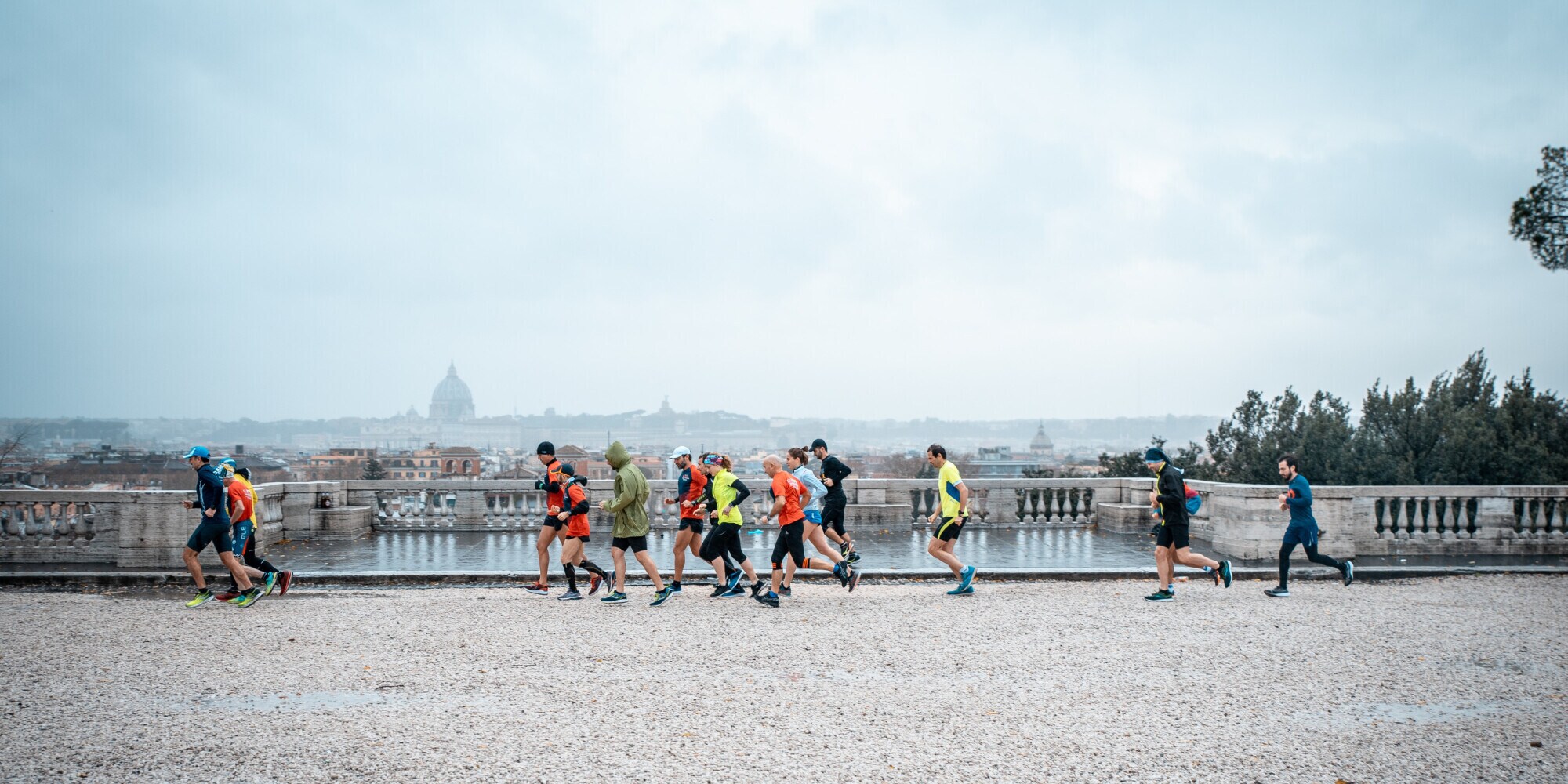 Roma, Terrazza del Pincio domenica per il 1° Get Ready Run Rome The Marathon 2023