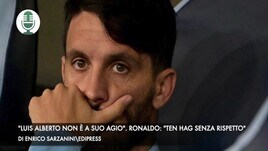 "Luis Alberto non è a suo agio". Ronaldo: "Ten Hag irrispettoso"
