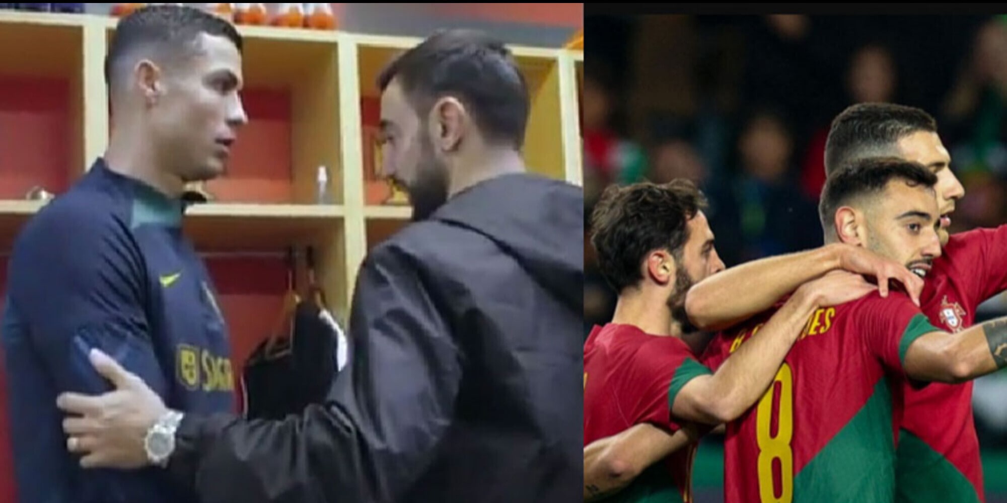 Bruno Fernandes: "Ronaldo? Ecco cosa ci stavamo dicendo"