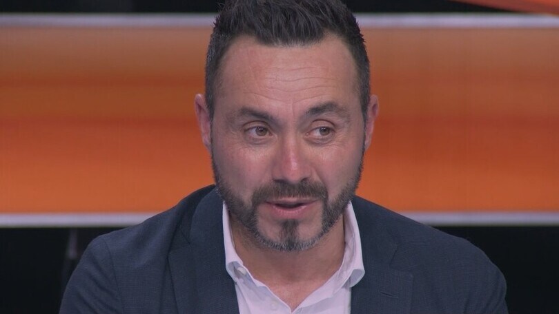De Zerbi: "Alleno nel campionato più prestigioso. Mi sto godendo tutto di questa esperienza".