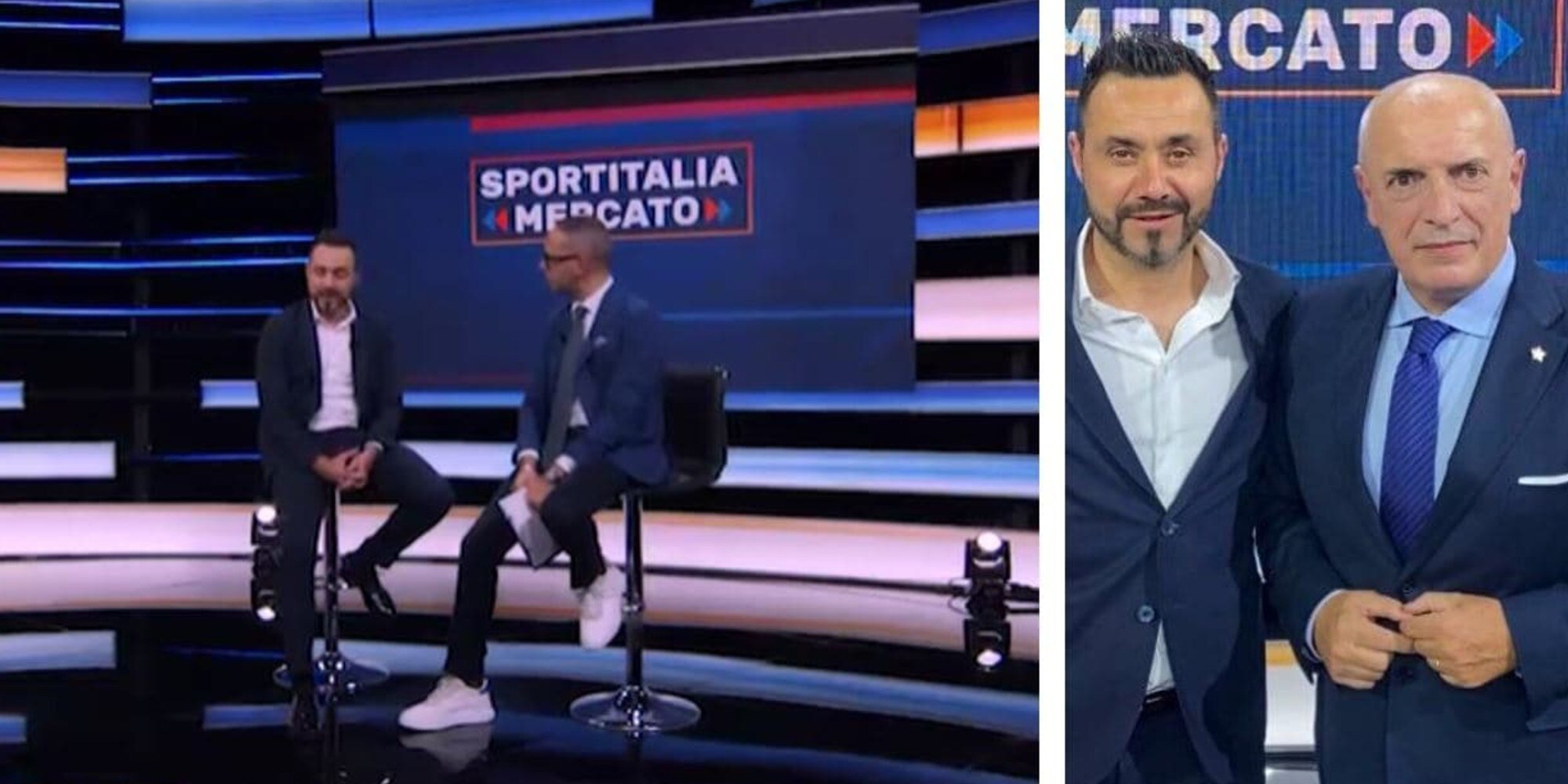 Intervista a De Zerbi: 'Spalletti n.1 come Guardiola. Bravo Mancini con i giovani. Ucraina nel mio cuore'