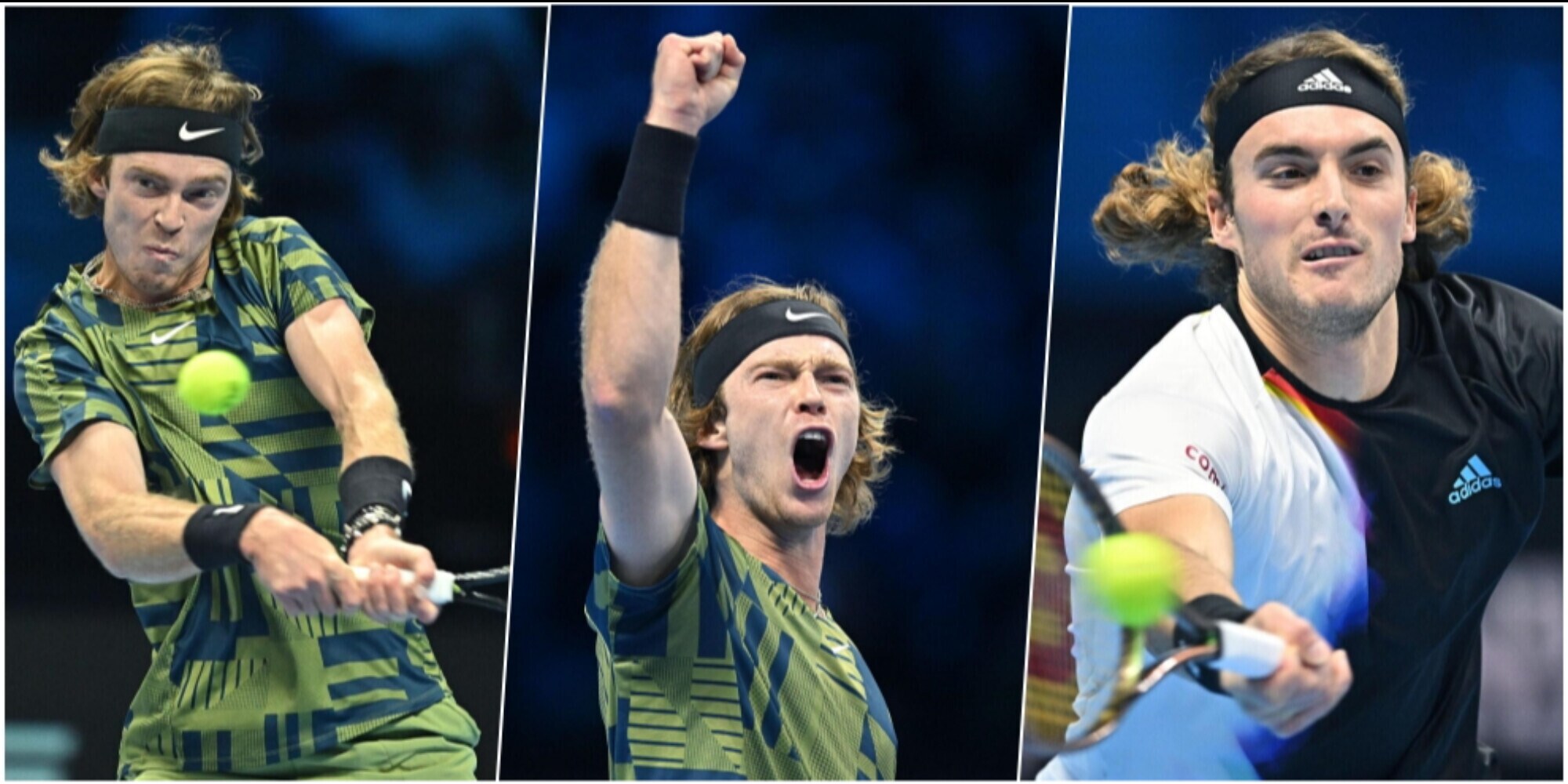 Atp Finals, Rublev di rimonta: batte Tsitsipas e raggiunge Ruud