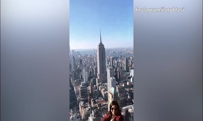 Ilary Blasi in gita a...New York