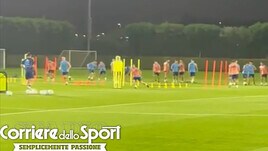 Dybala, super allenamento in gruppo con l'Argentina