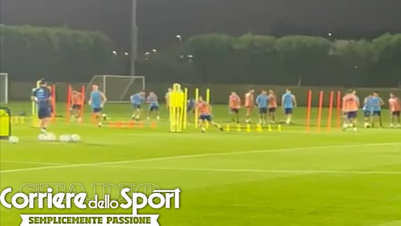 Dybala, super allenamento in gruppo con l'Argentina