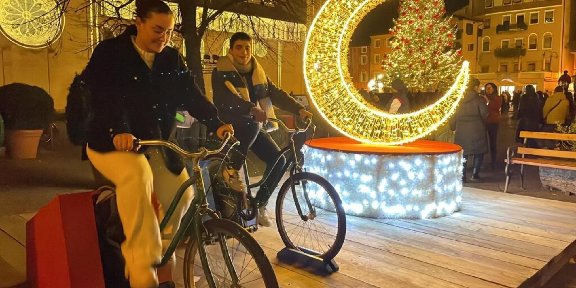 Due “bici speciali” illuminano la 28ª edizione di Trento Città del Natale