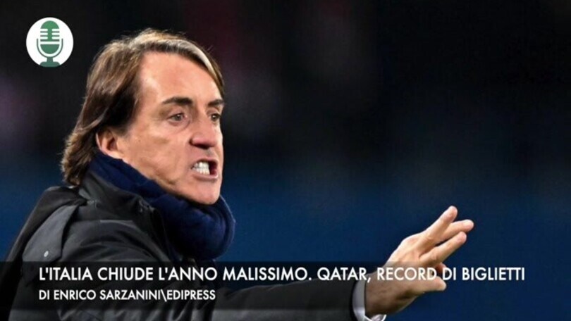 L'Italia chiude l'anno malissimo. Qatar, record di biglietti venduti
