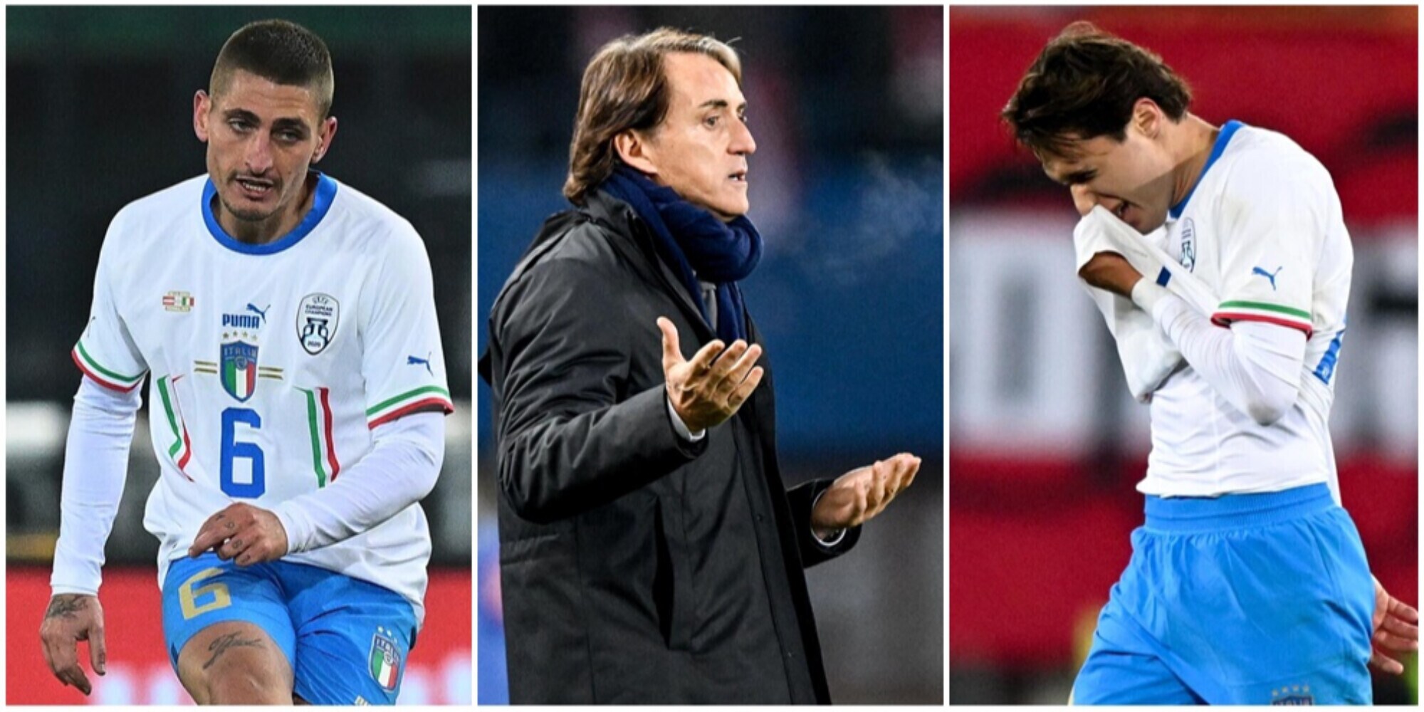 Austria-Italia 2-0, le pagelle: Verratti sopraffatto, Chiesa voglia e tensione