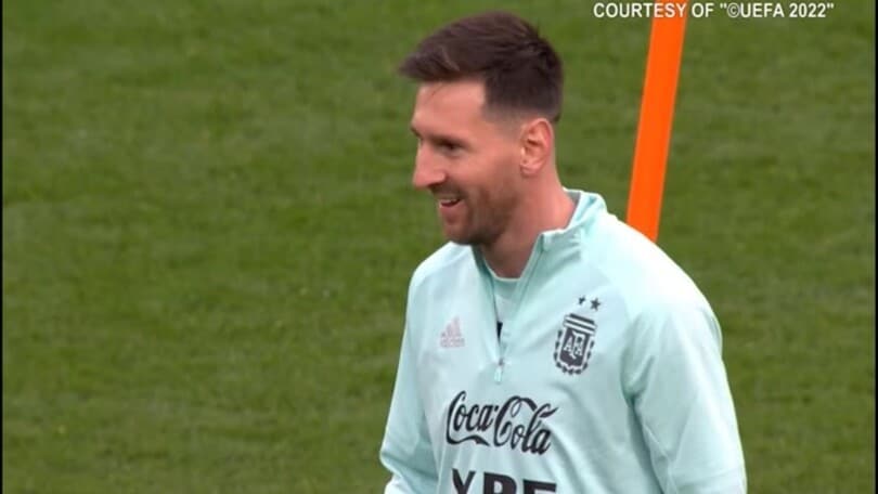 L'Argentina sorride: Messi si allena in gruppo